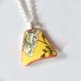 Broken China Jewelry Necklace  - Shard  - Gaiwan