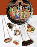 Mystery Plate No. 15 - The Wedding Feast - Brooch