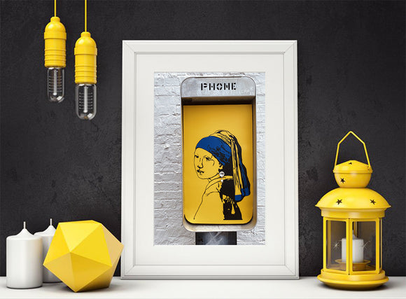 Copy of Baltimore Pay Phone Art - Photograph Prints -  Phone with a Pearl Earring
