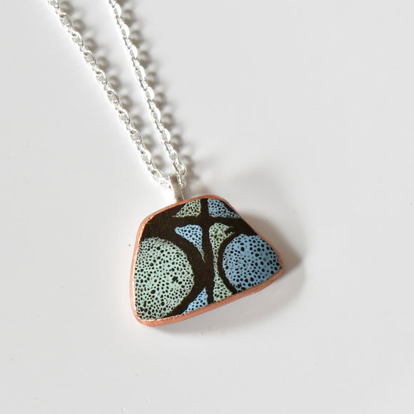 Broken China Jewelry Shard Necklace - Modern – The Broken Plate Co.