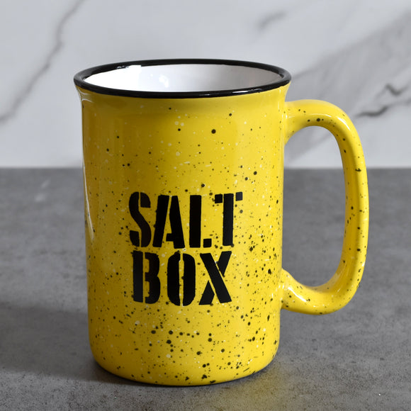 Salt Box Campire Mug - 12 oz. Ceramic Mug