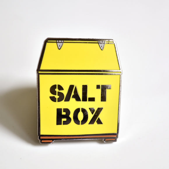 Baltimore Salt Box Enamel Pin