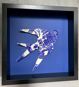 Framed Willow Ware Sparrow