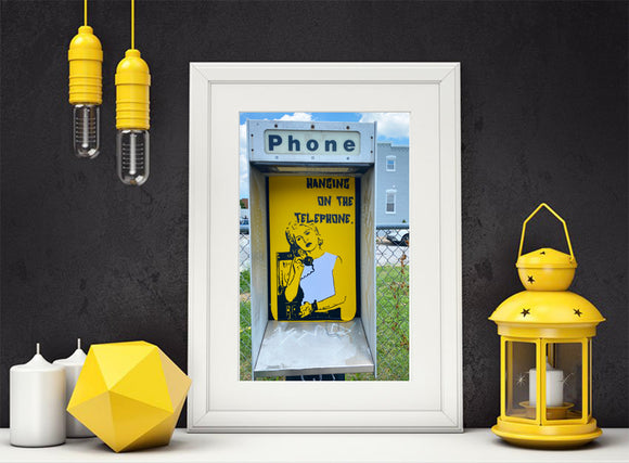 Baltimore Pay Phone Art - Photograph Prints - Blondie