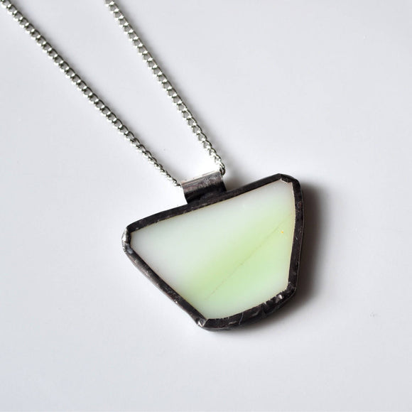 Stain Glass Rectangle Necklace - Daiseye