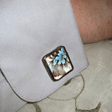 Custom Recycled China Cuff Links from Your Sentimental China