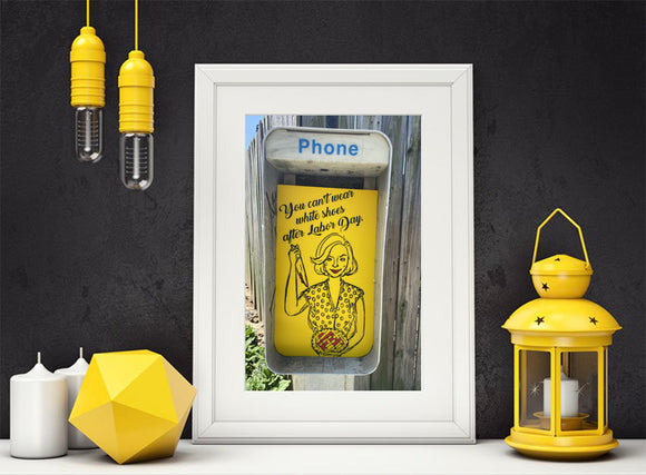 Baltimore Pay Phone Art - Photograph Prints - Serial Mom